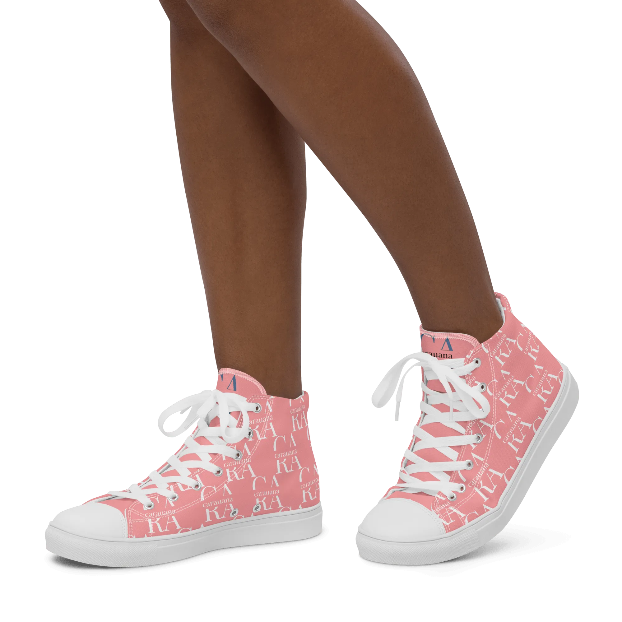 CARAUANA Hip Hop canvas shoes Pink Branded