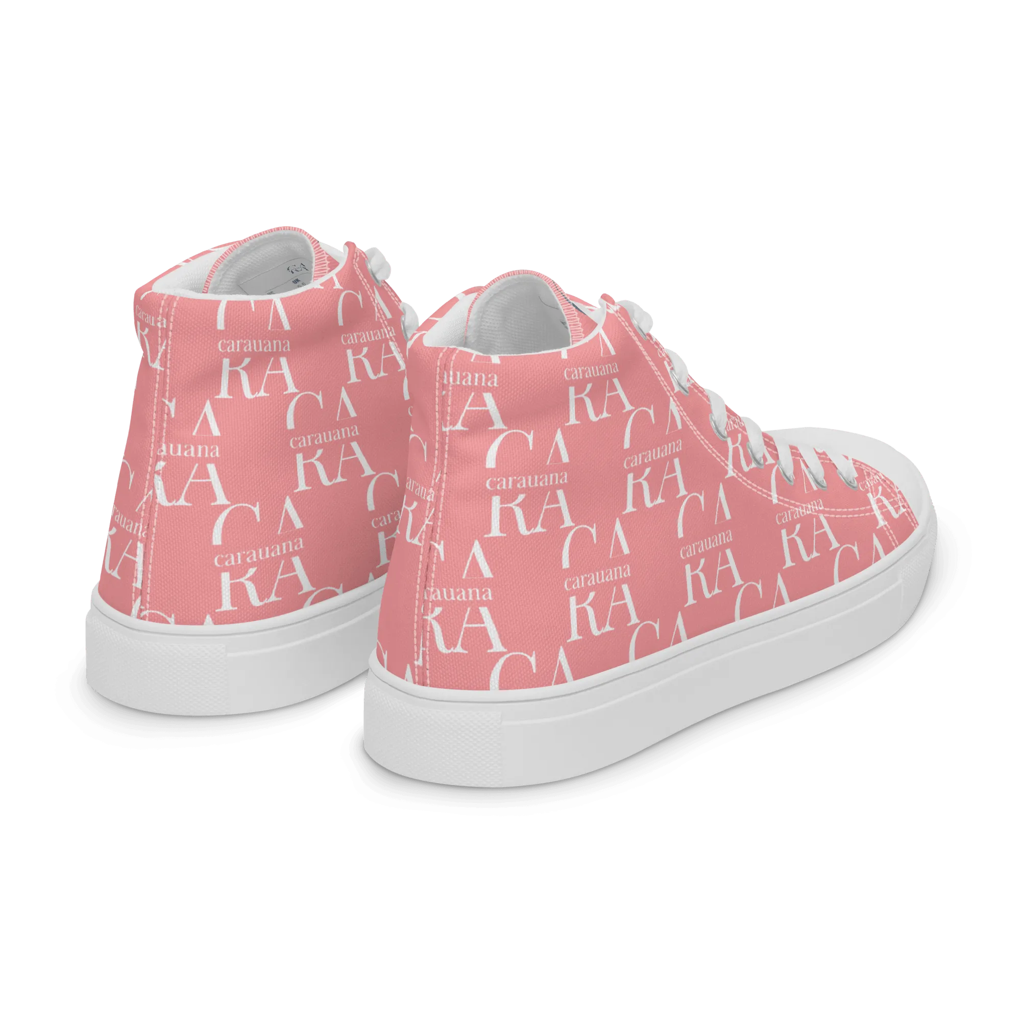 CARAUANA Hip Hop canvas shoes Pink Branded