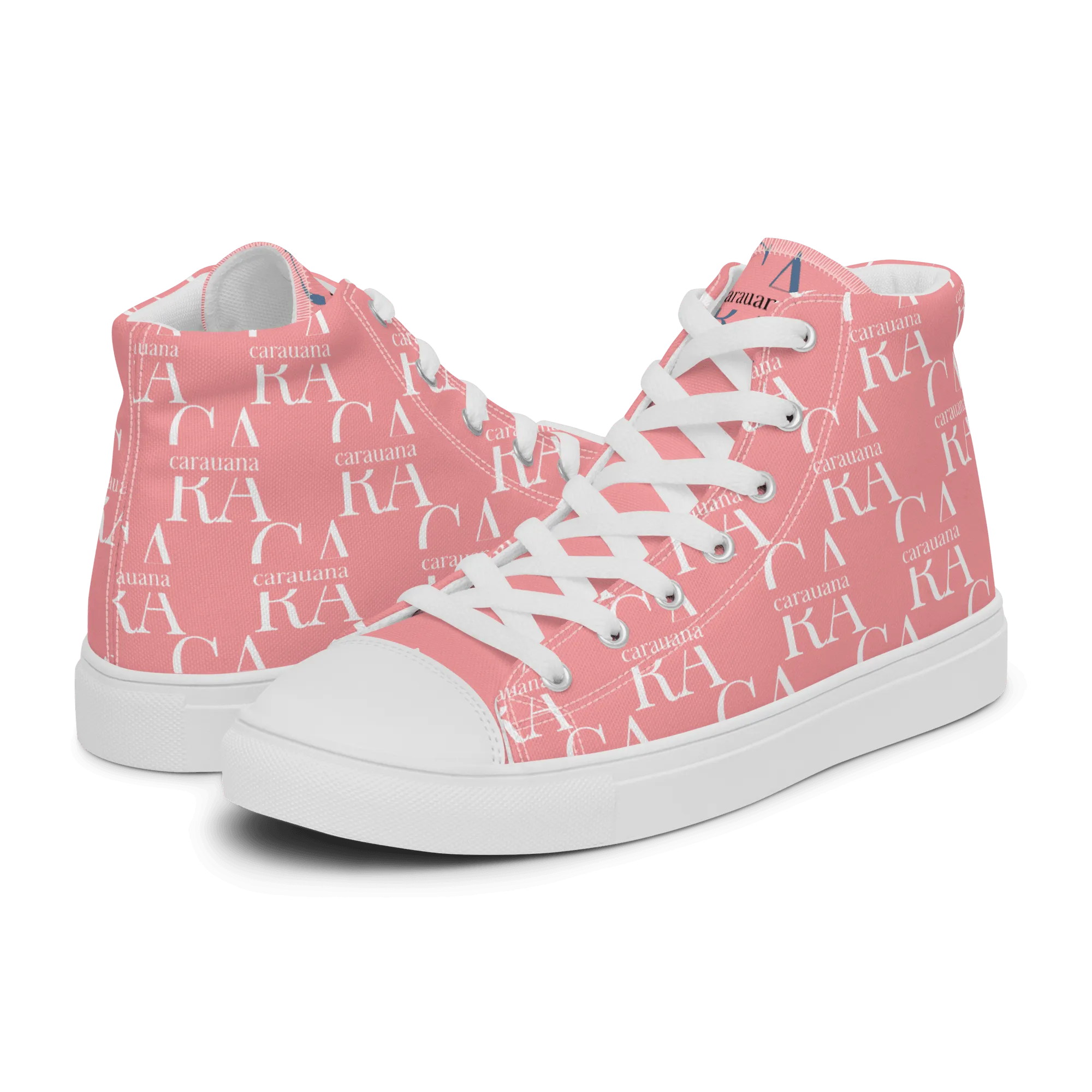 CARAUANA Hip Hop canvas shoes Pink Branded