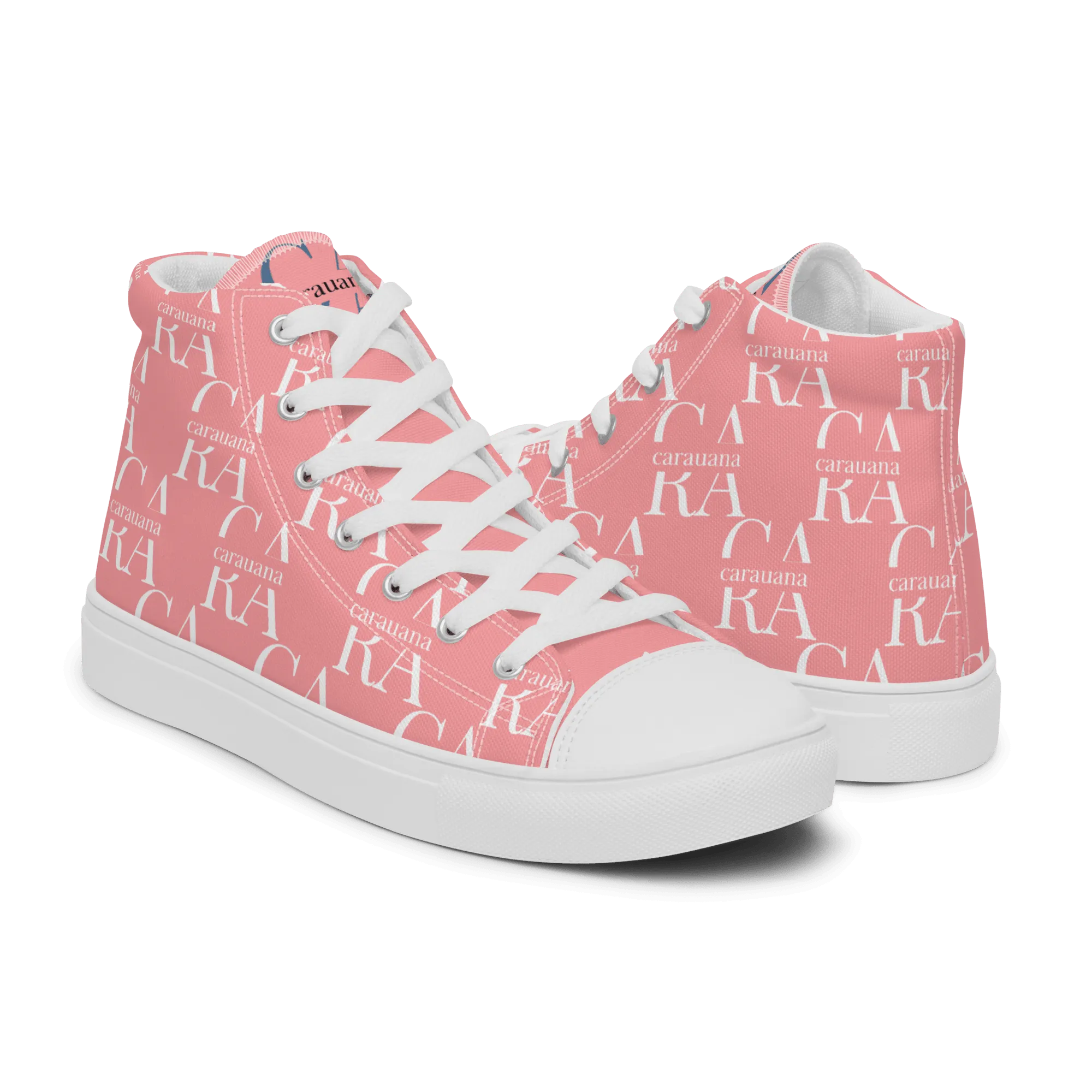 CARAUANA Hip Hop canvas shoes Pink Branded