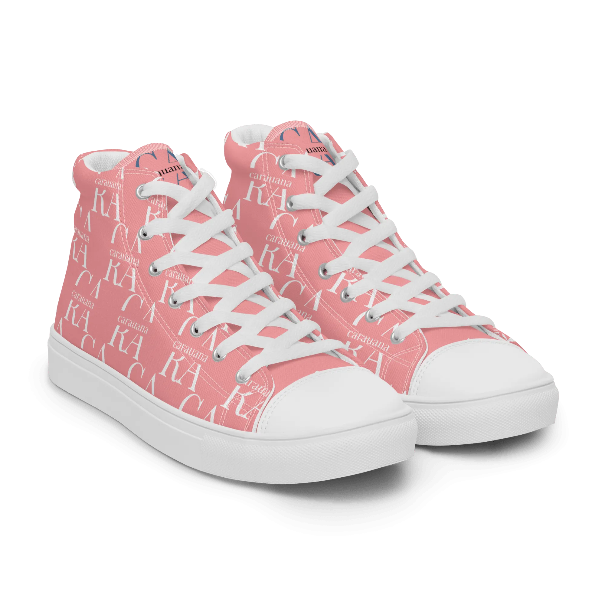 CARAUANA Hip Hop canvas shoes Pink Branded