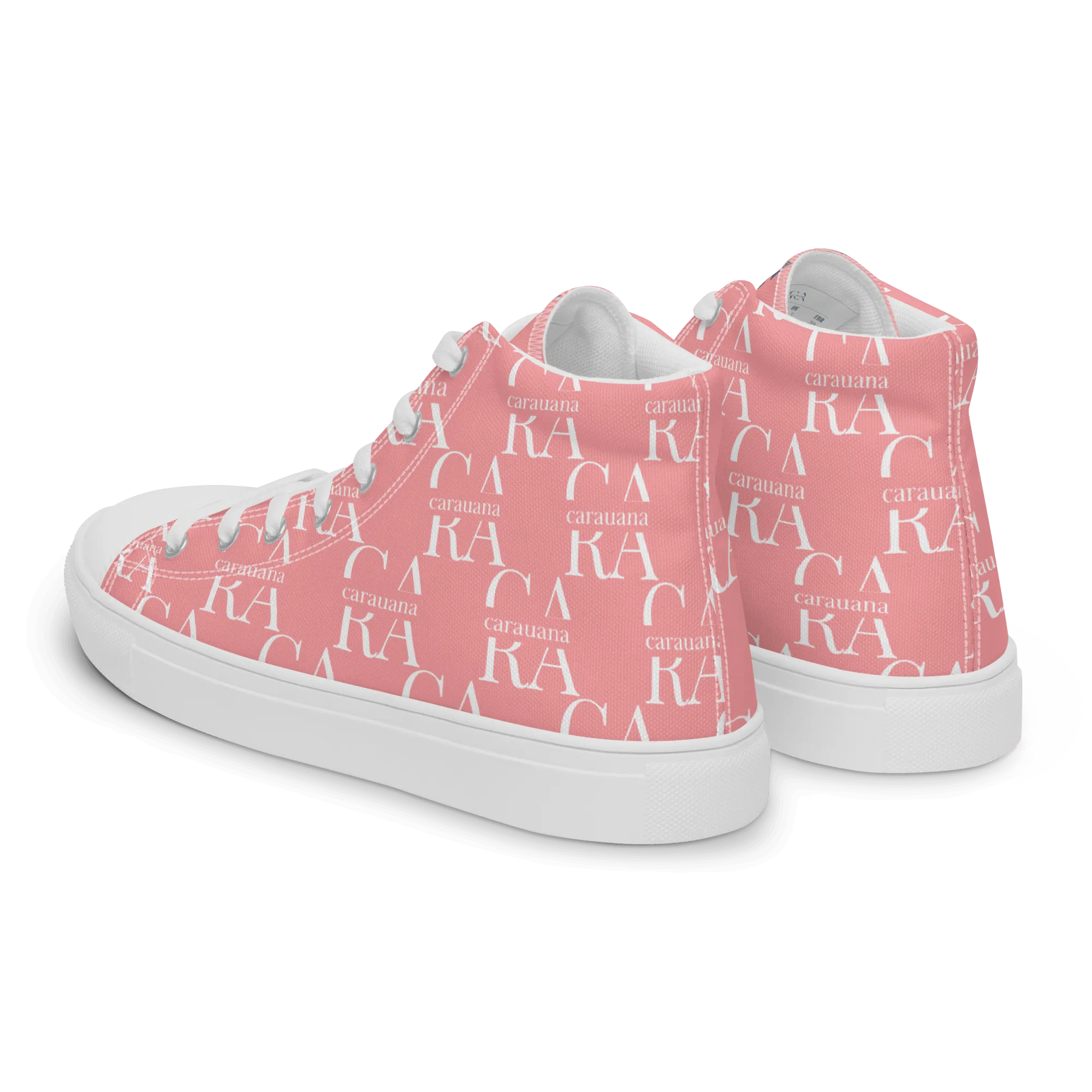 CARAUANA Hip Hop canvas shoes Pink Branded