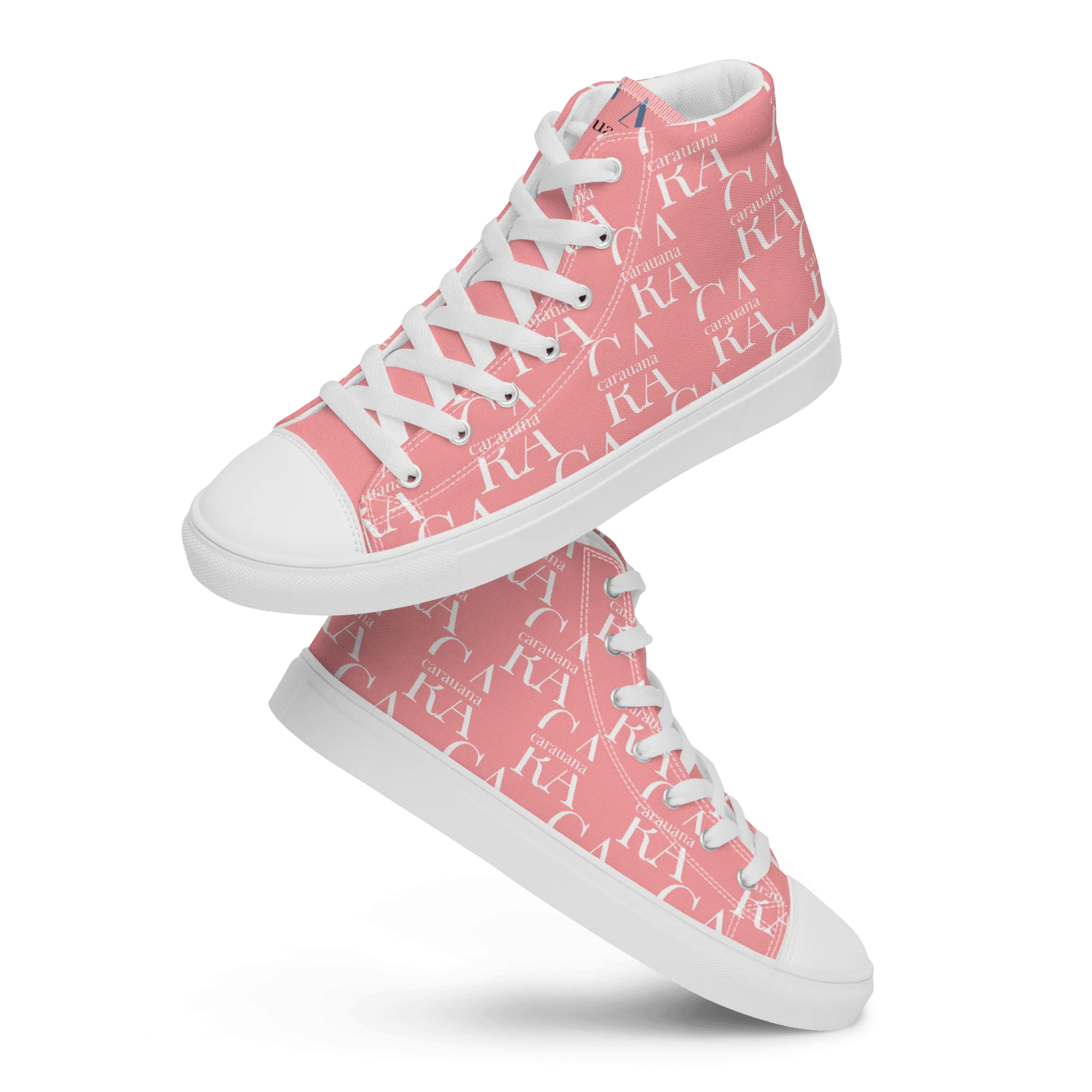 CARAUANA Hip Hop canvas shoes Pink Branded