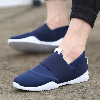 CBJSHO Brand Spring Summer Comfortable Mens Canvas Shoes For Men Casual Fashion Patchwork Flats Quality Lightweight Shoes