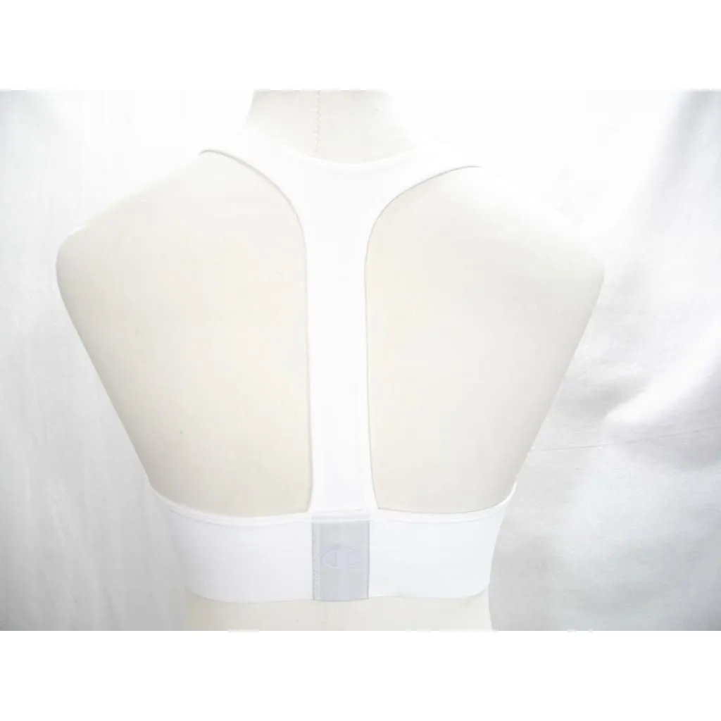 Champion B9504 Absolute Racerback Sports Bra with SmoothTec Band LARGE White