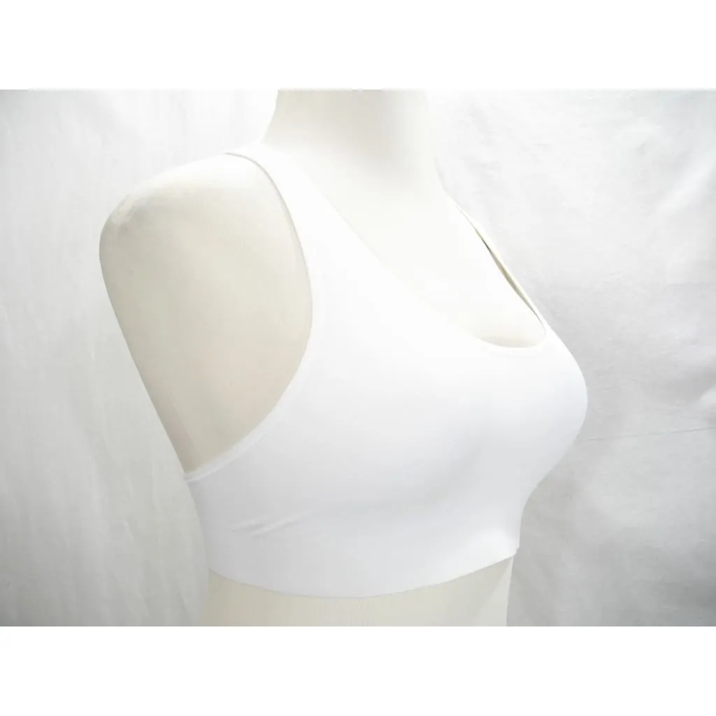 Champion B9504 Absolute Racerback Sports Bra with SmoothTec Band LARGE White