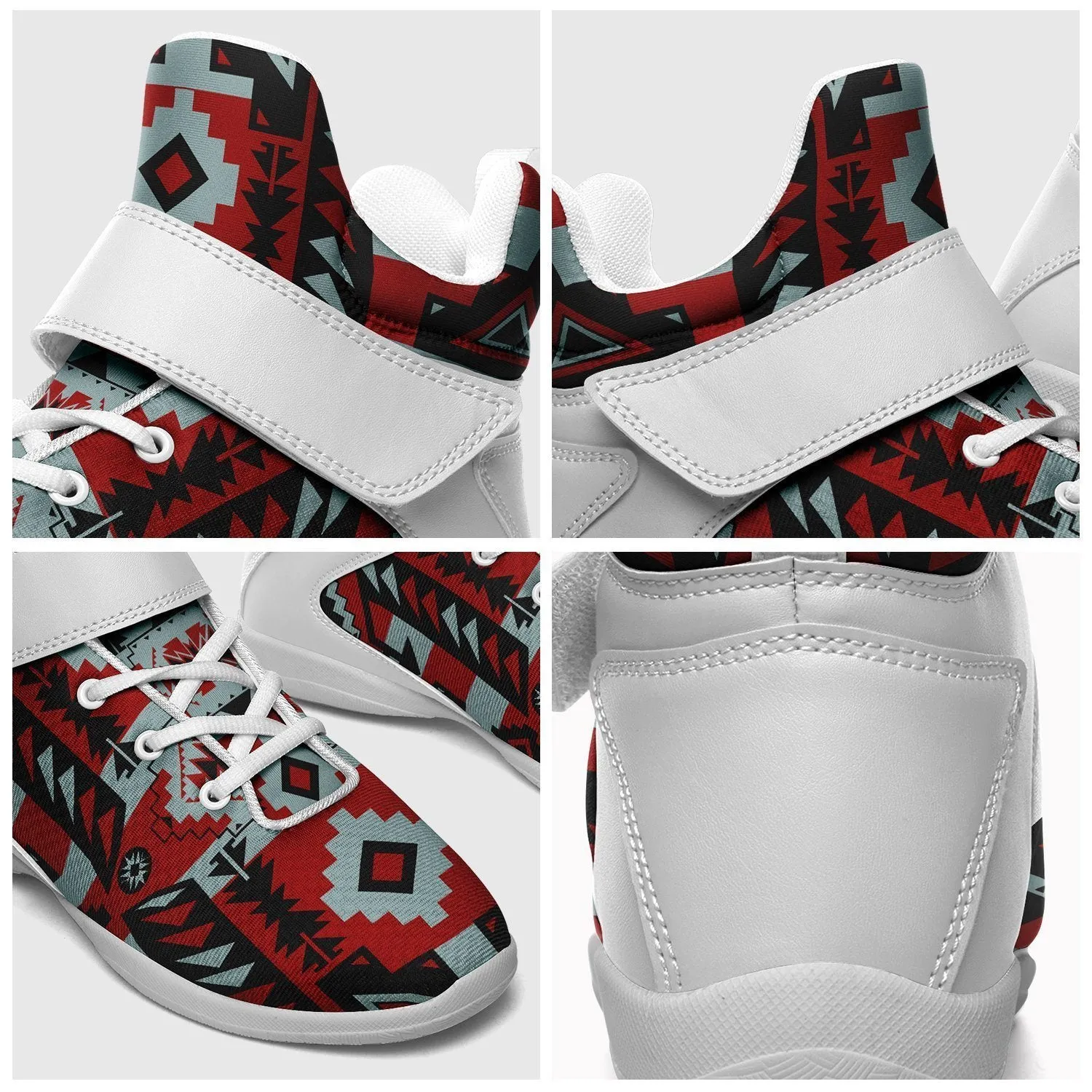 Chiefs Mountain Candy Sierra Dark Ipottaa Basketball / Sport High Top Shoes - White Sole