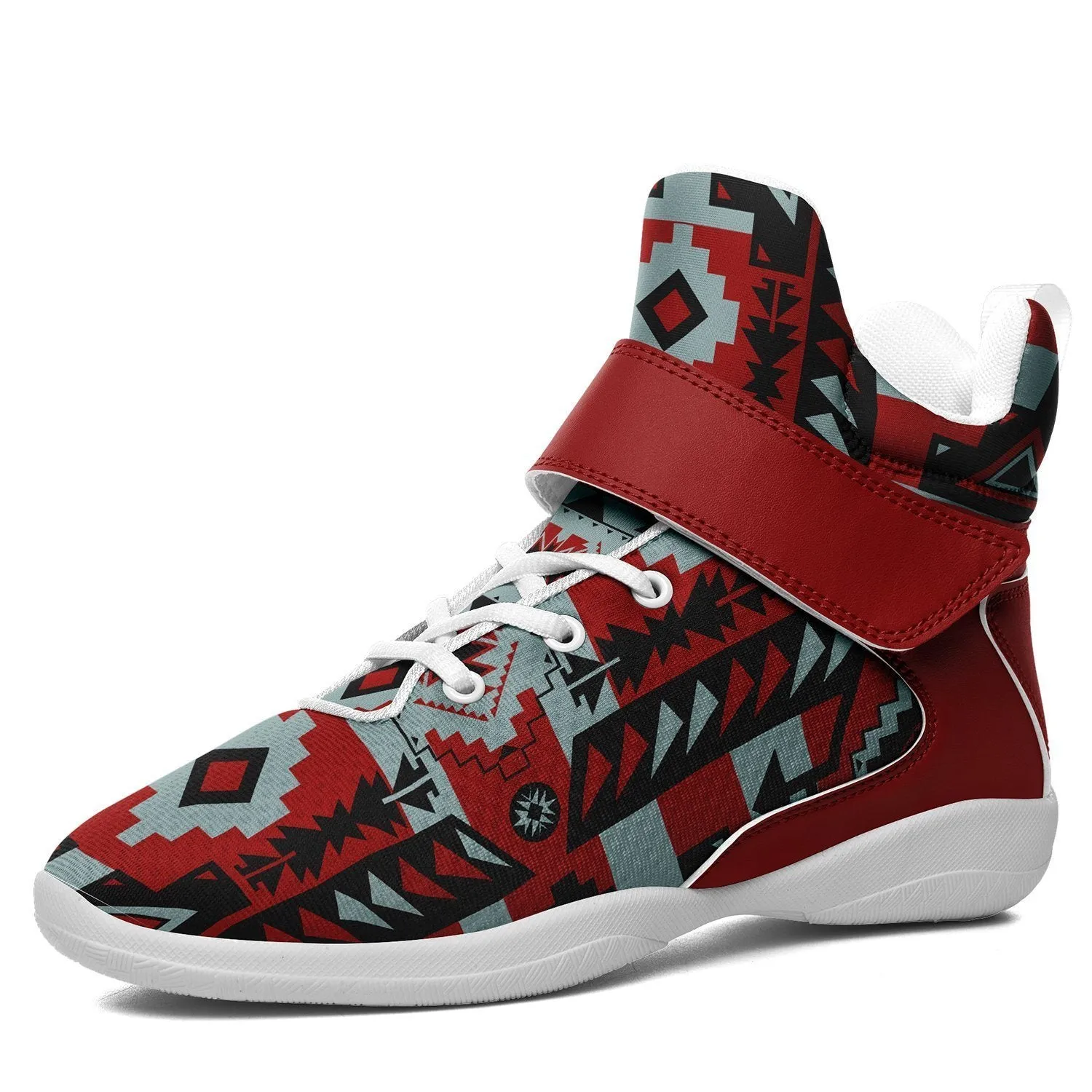 Chiefs Mountain Candy Sierra Dark Ipottaa Basketball / Sport High Top Shoes - White Sole