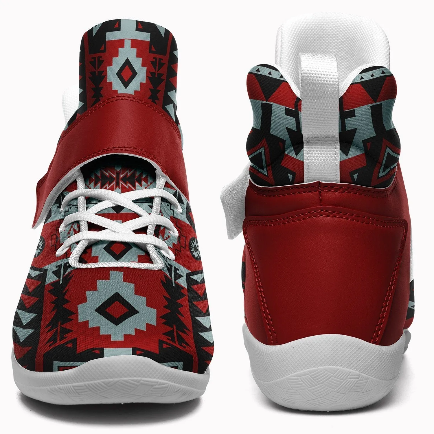 Chiefs Mountain Candy Sierra Dark Ipottaa Basketball / Sport High Top Shoes - White Sole