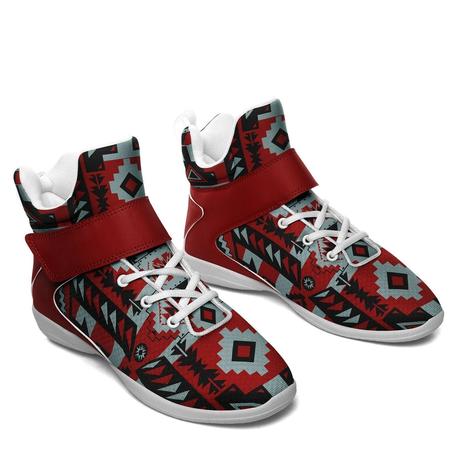 Chiefs Mountain Candy Sierra Dark Ipottaa Basketball / Sport High Top Shoes - White Sole