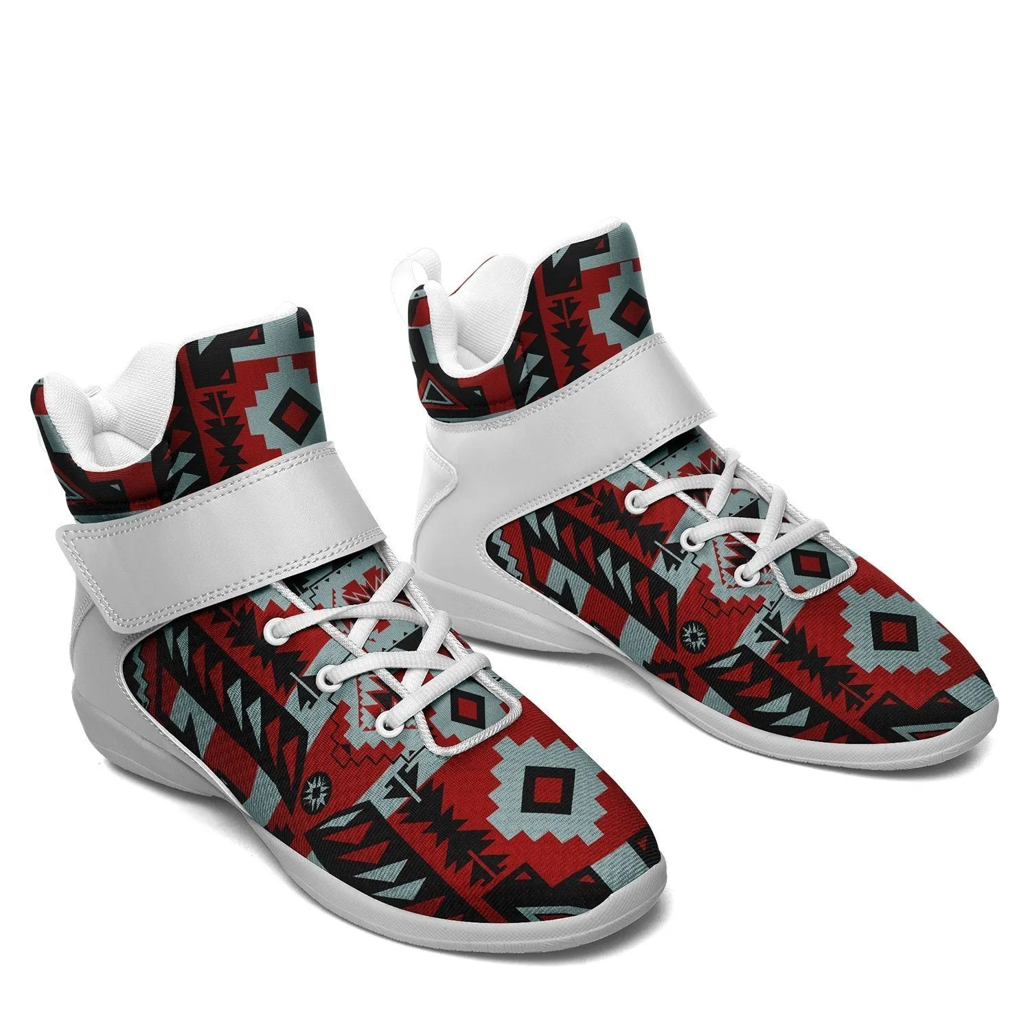 Chiefs Mountain Candy Sierra Dark Ipottaa Basketball / Sport High Top Shoes - White Sole