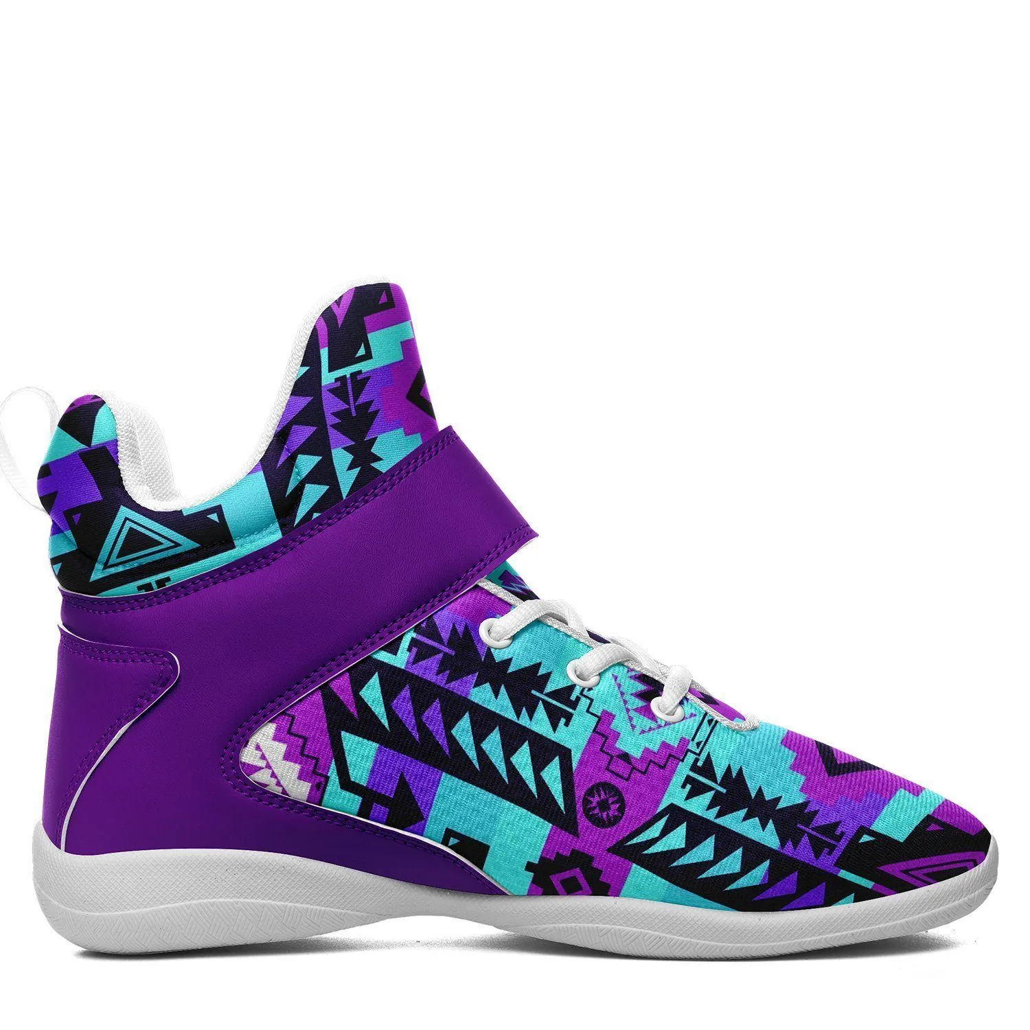 Chiefs Mountain Moon Shadow Ipottaa Basketball / Sport High Top Shoes - White Sole