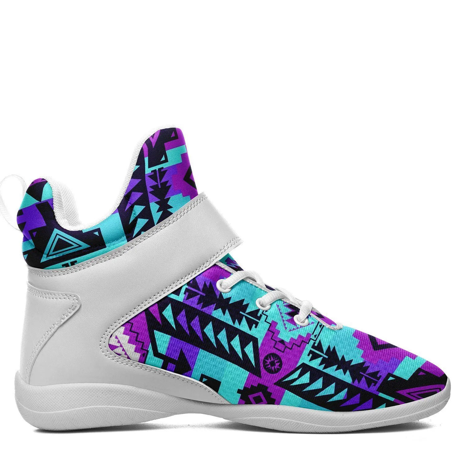 Chiefs Mountain Moon Shadow Ipottaa Basketball / Sport High Top Shoes - White Sole