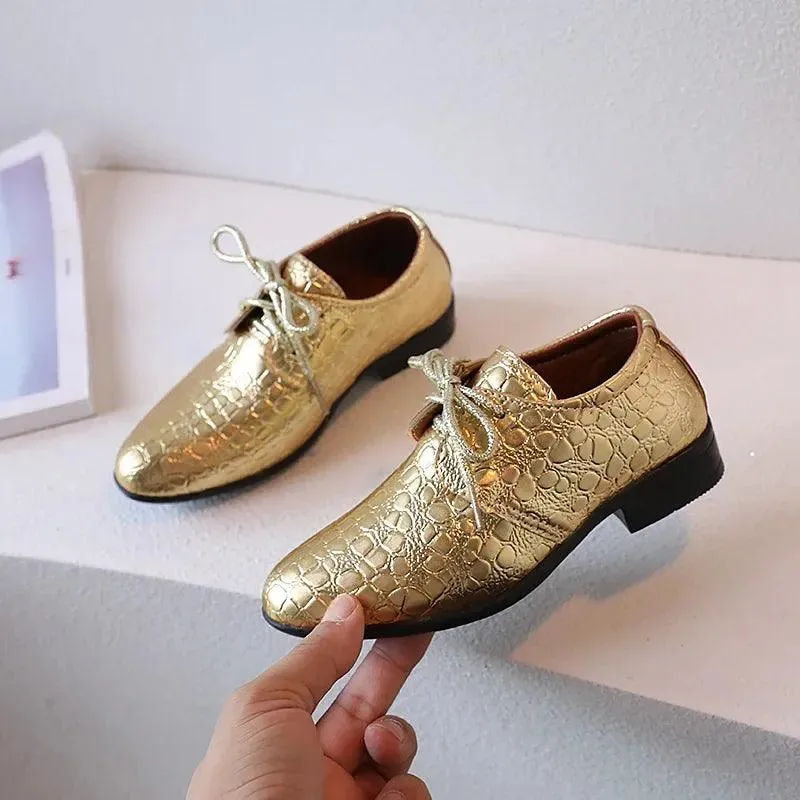 Children's Casual Shoes - Classic Leather Formal Shoes - TSS329