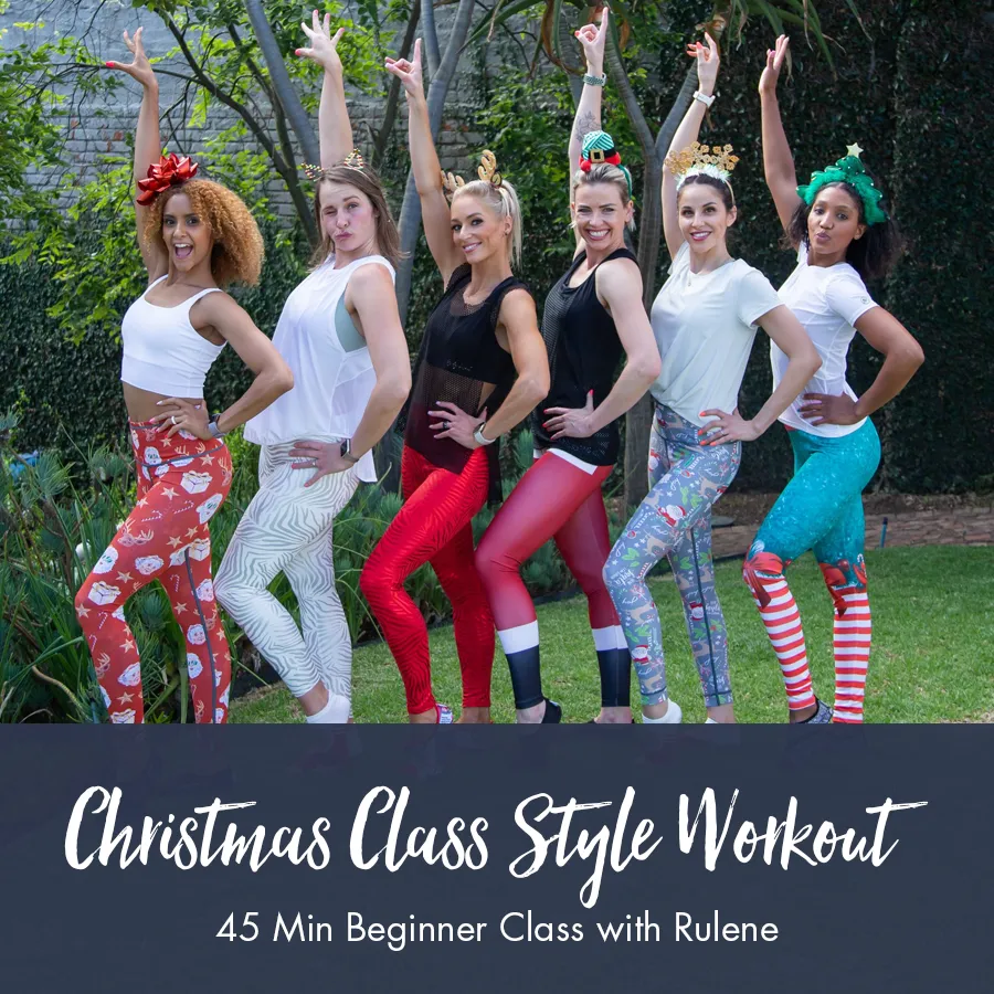 Christmas Class Style Workout with Rulene