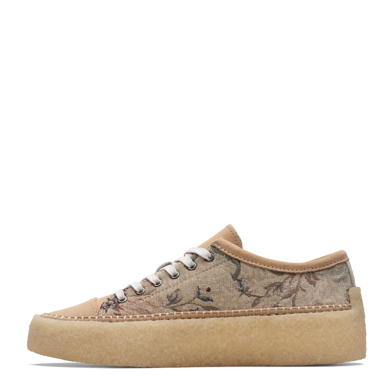 Clarks Originals Caravan Low Tan Floral Txt