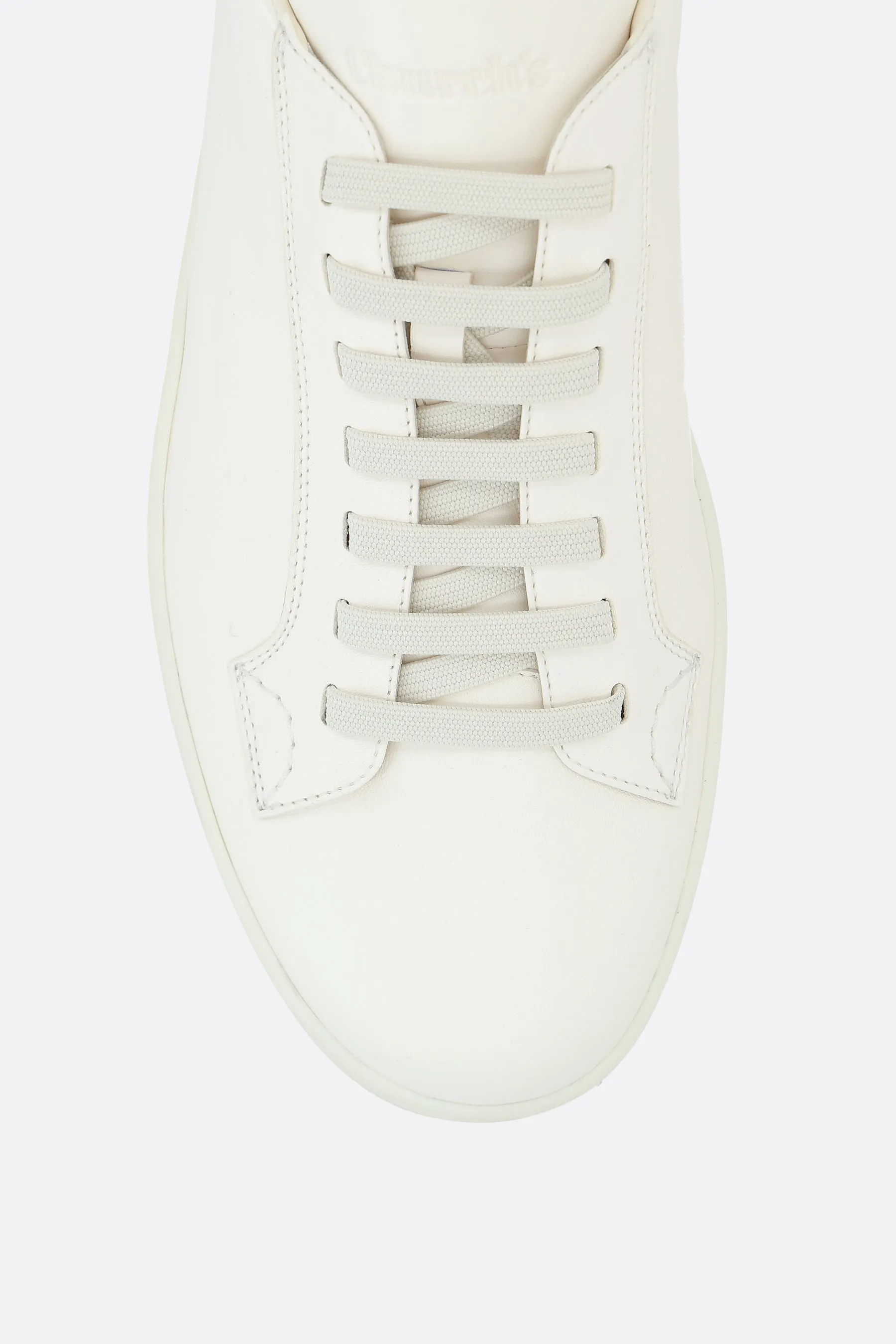 Classic Plain Nappa Leather Sneakers