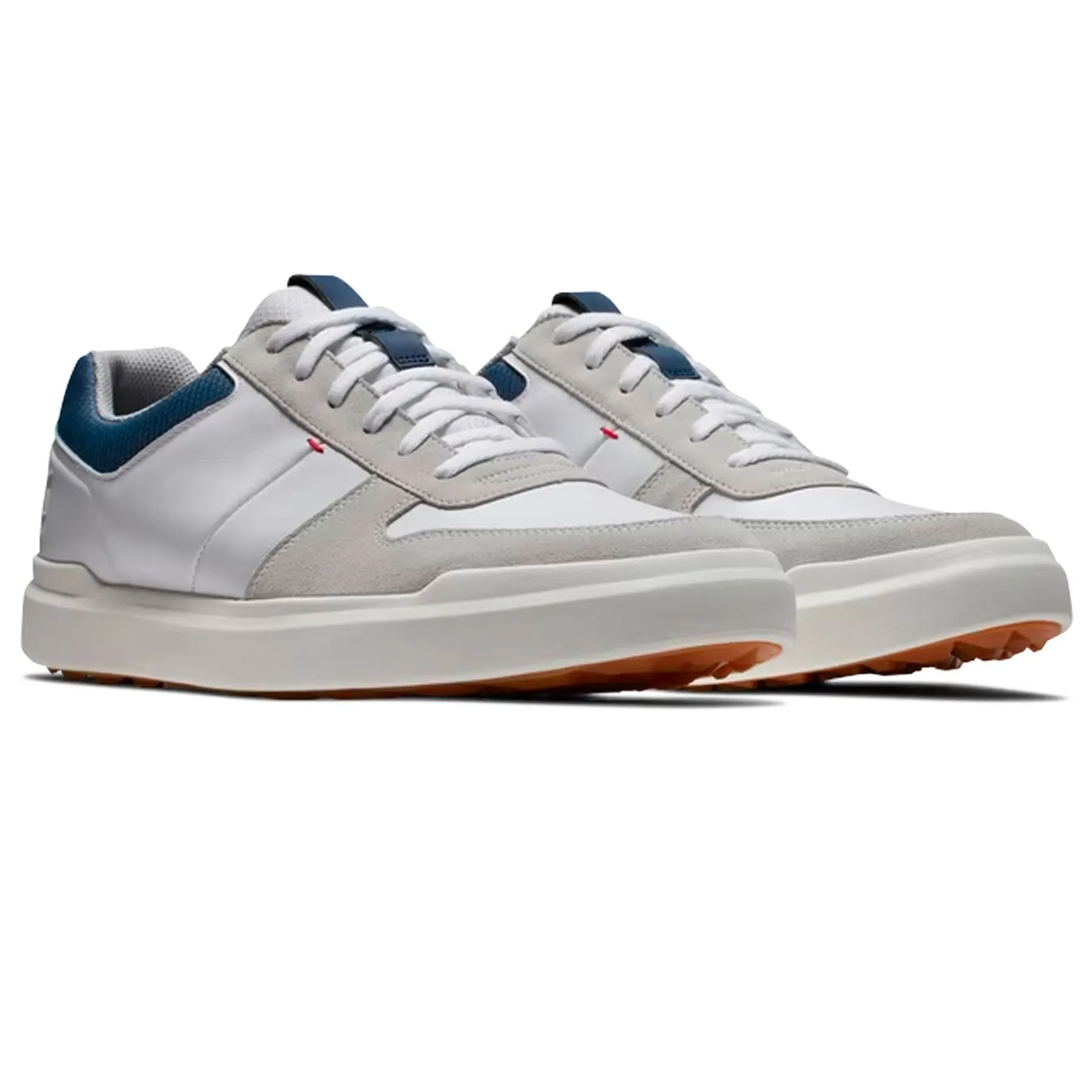 Contour Casual Spikeless Golf Shoe White/Navy/Grey - 2025