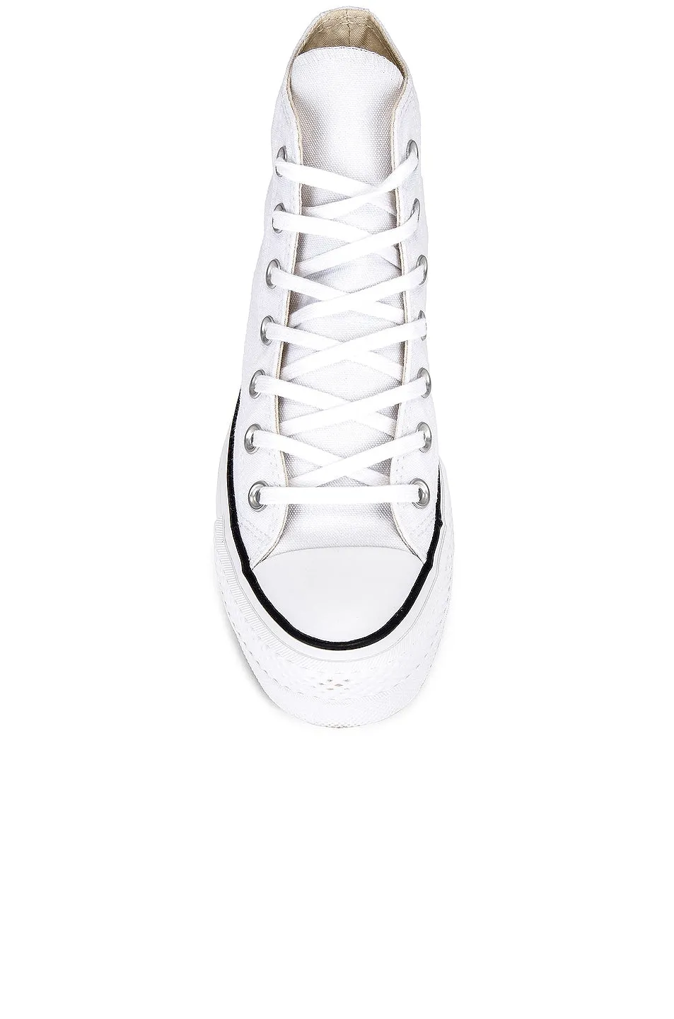 Converse Chuck Taylor All Star Lift Hi Sneakers, White & Black