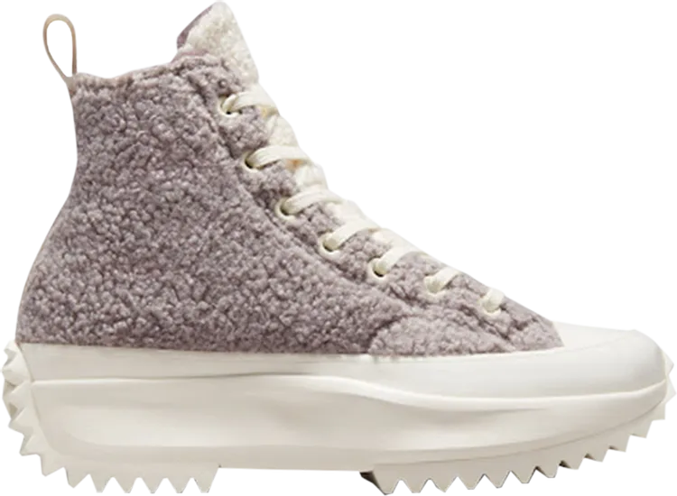 Converse Run Star Hike High Sherpa - Vapor Mauve, purple