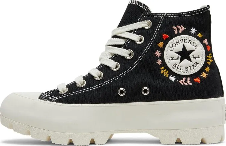 Converse Wmns Chuck Taylor All Star Lugged High Its Okay To Wander Sneakers - Black, black