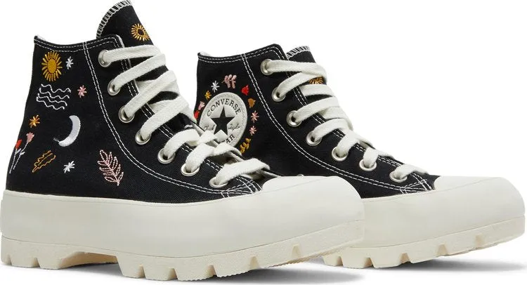 Converse Wmns Chuck Taylor All Star Lugged High Its Okay To Wander Sneakers - Black, black