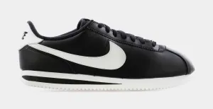 Cortez Basic Leather Mens Lifestyle Shoe (Black/White)