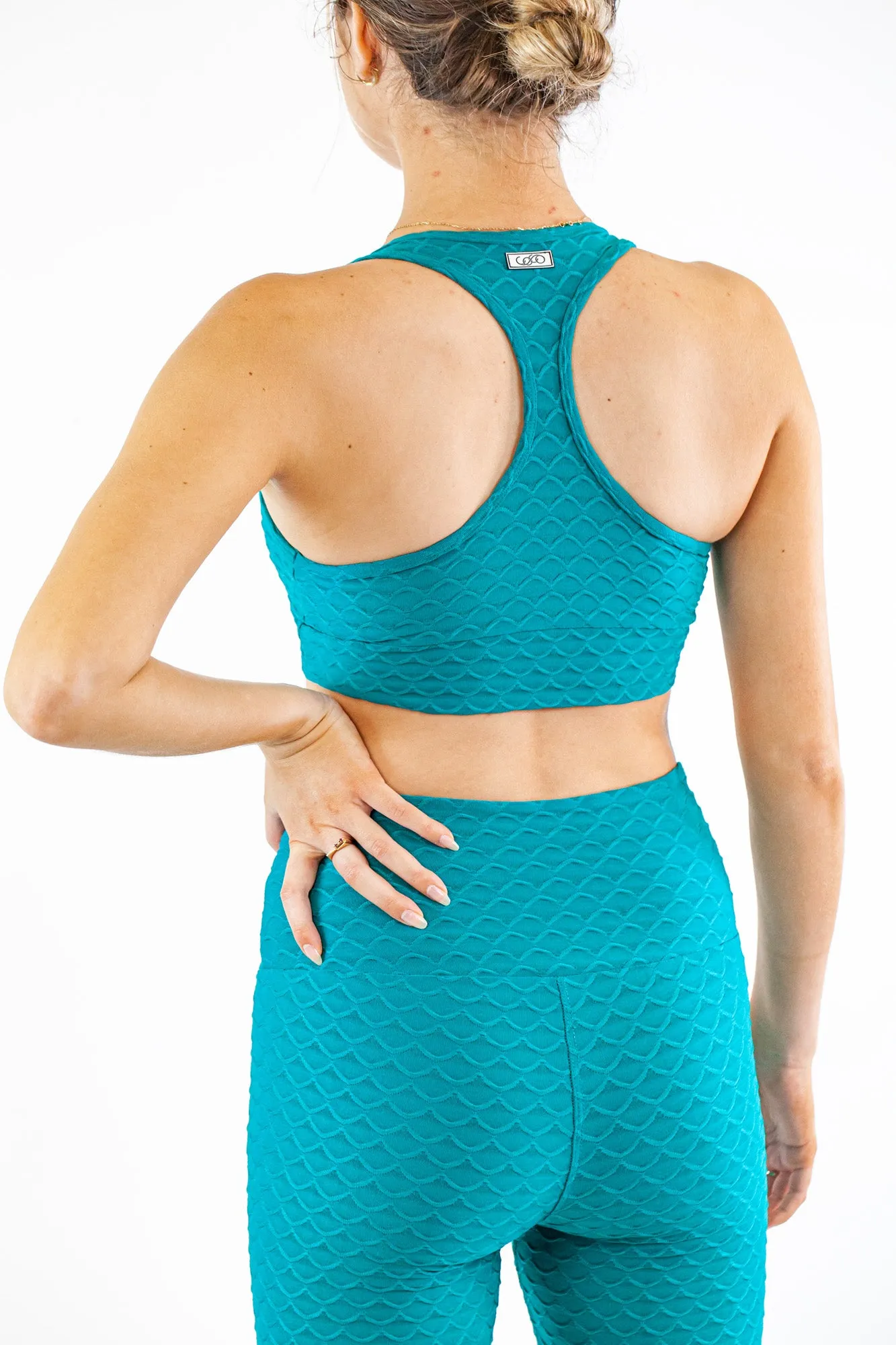 Cove Sports Bra- Teal