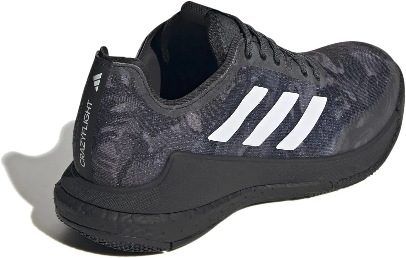 Crazyflight adidas sneakers, Black/White/Black 1