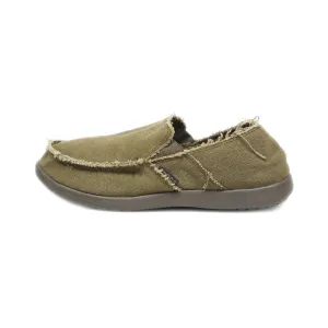 Crocs Casual Slip Ons Canvas Brown Colour For Men