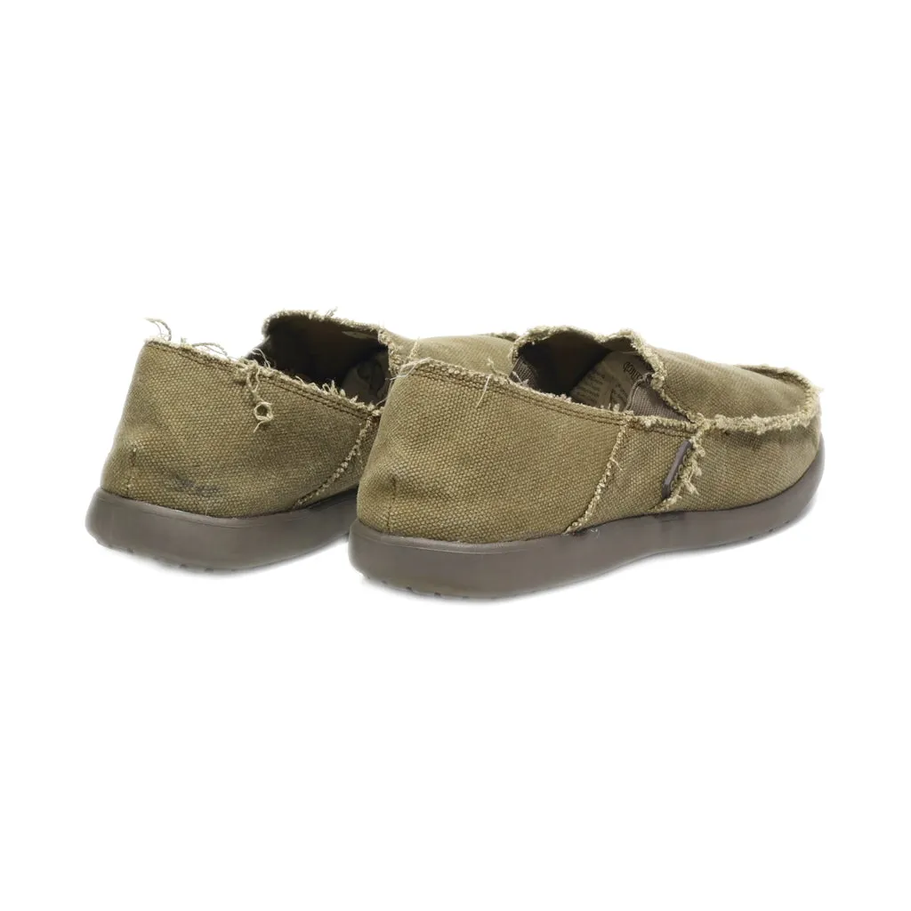 Crocs Casual Slip Ons Canvas Brown Colour For Men