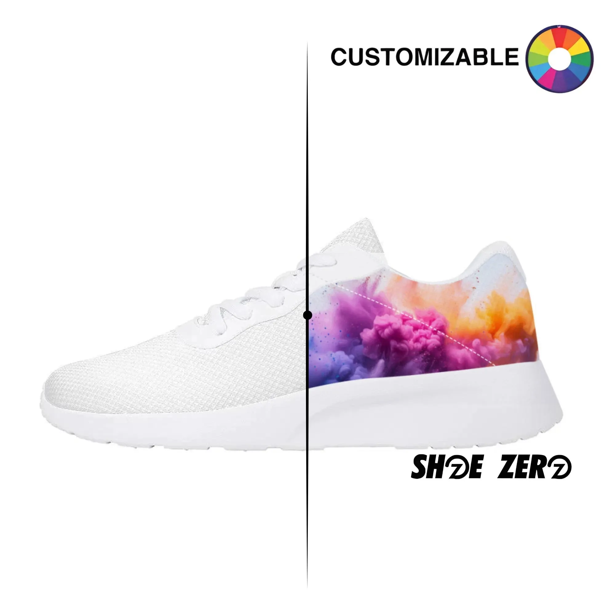 Customizable Air Mesh Zero - White| Design your own