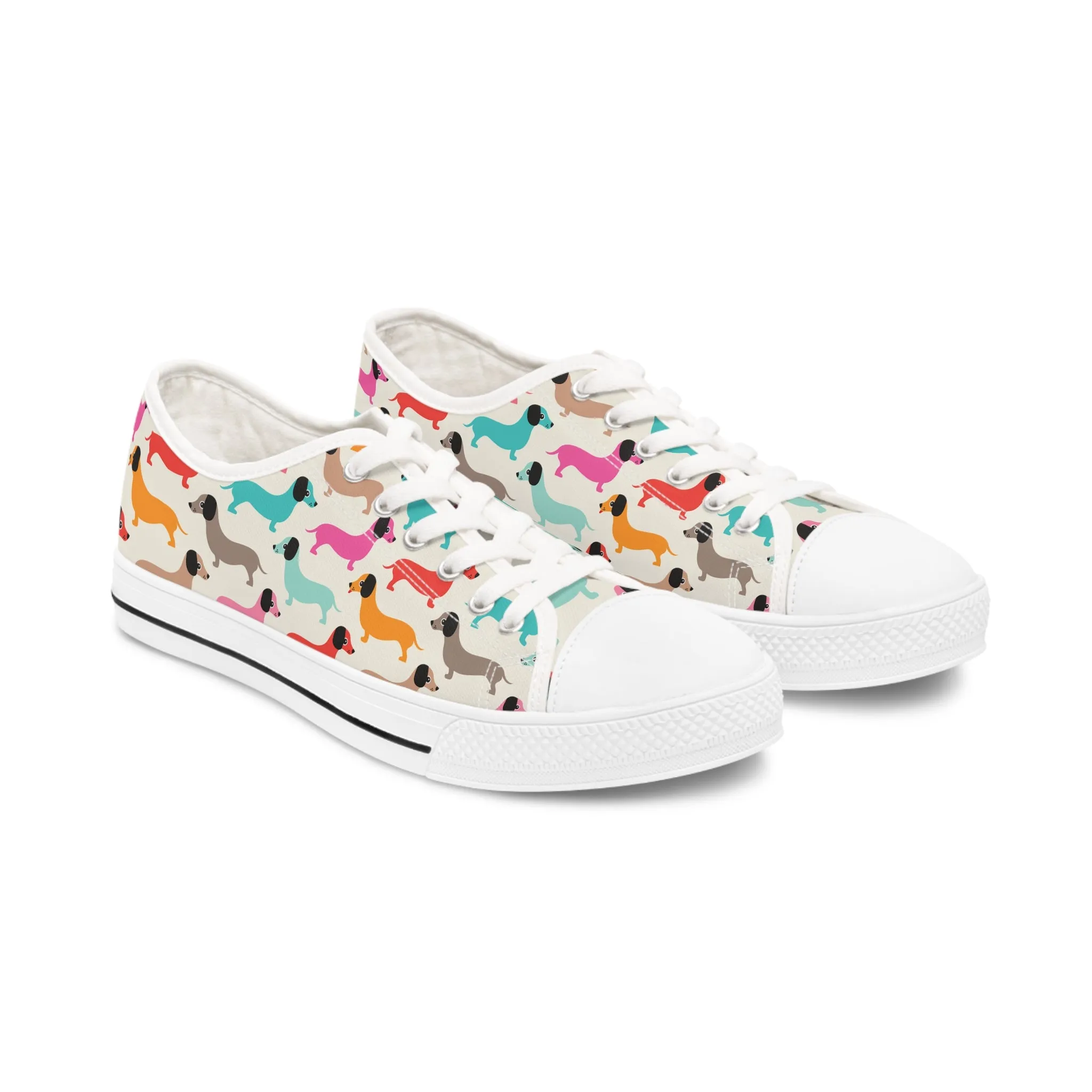 Dachshund Women's Low Top Sneakers