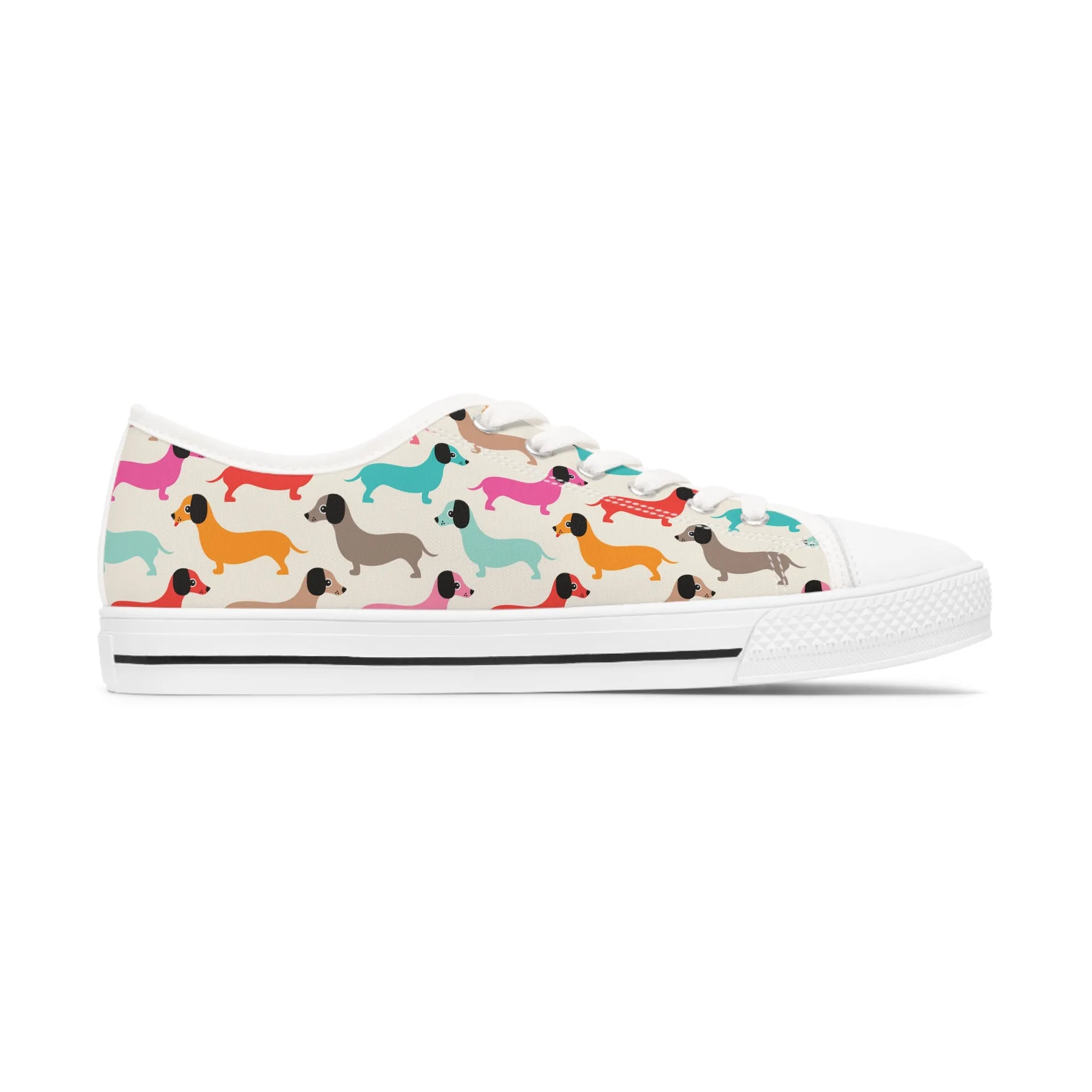 Dachshund Women's Low Top Sneakers