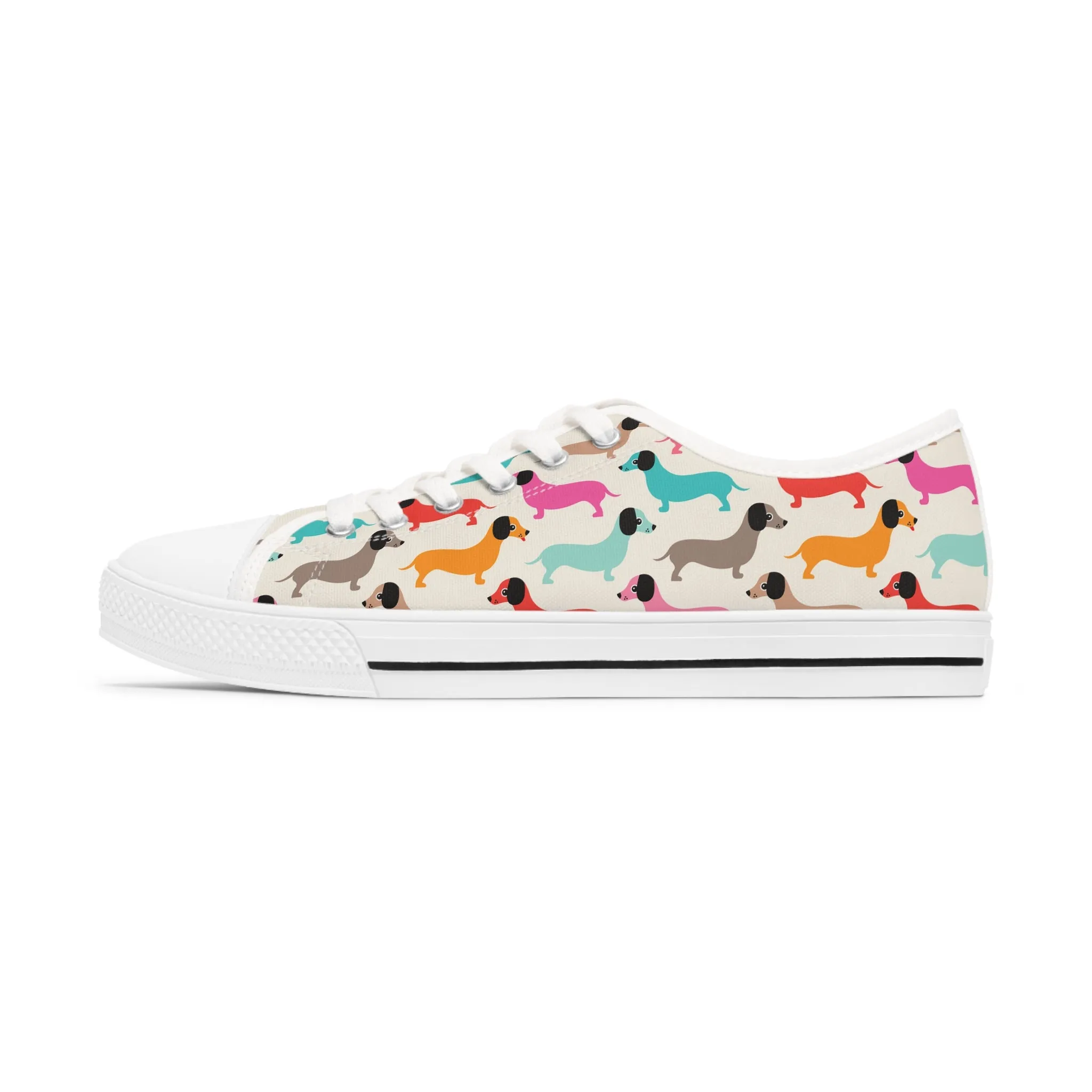 Dachshund Women's Low Top Sneakers