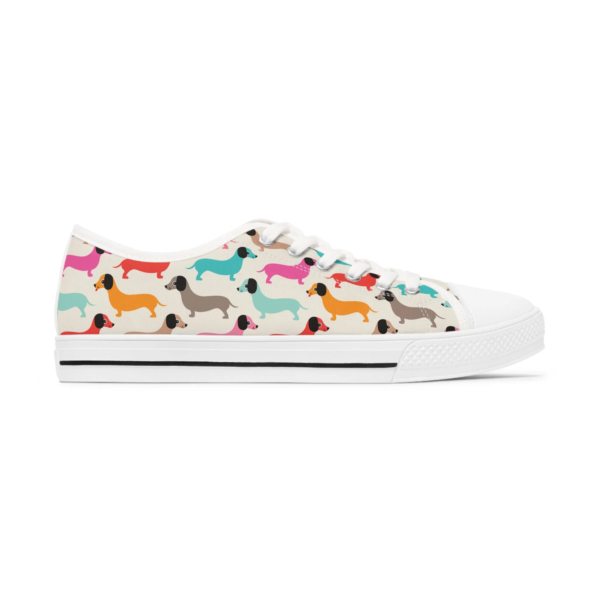 Dachshund Women's Low Top Sneakers