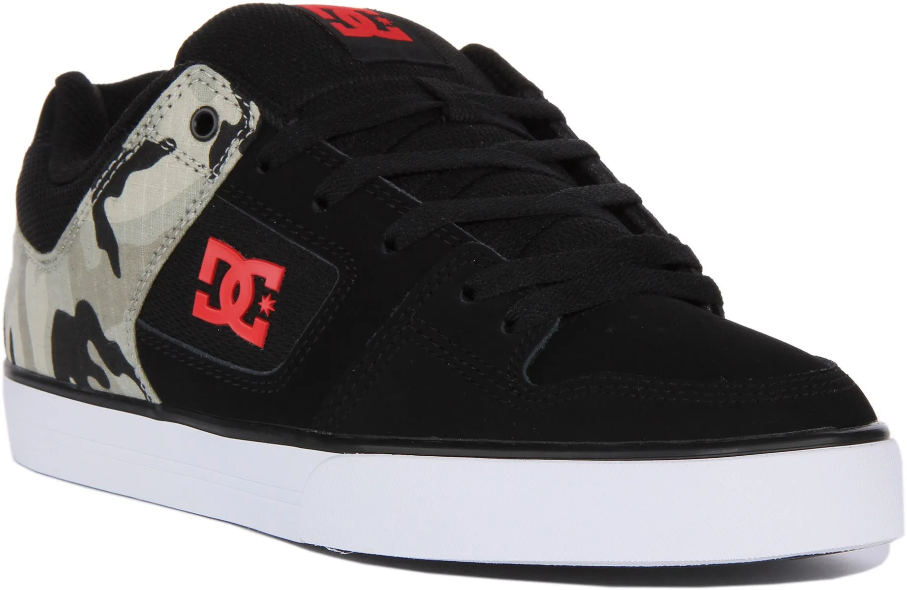 Dc Shoes Pure In Black Camo For Men