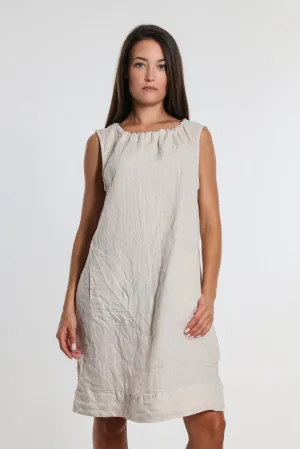 Devin Linen Shift Dress (DT119)