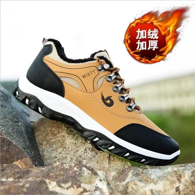 DM24 Steel toe cap Anti-smash Anti-piercing Safety work shoes High Quality Waterproof Leather Sneakers Outdoor Male Hiking Boots