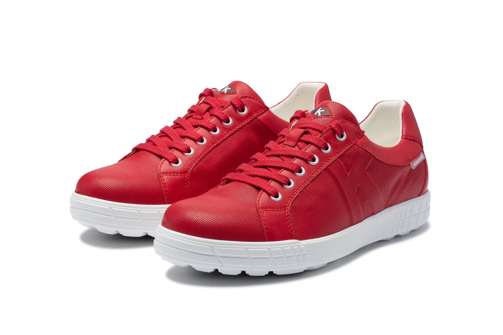 Drive 01   Red   Men's Golf Shoes   D001 07