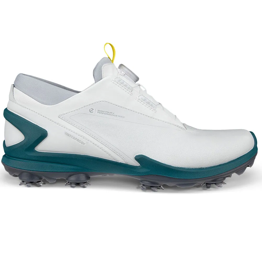 ECCO BIOM Tour BOA Waterproof Spiked Shoes - White