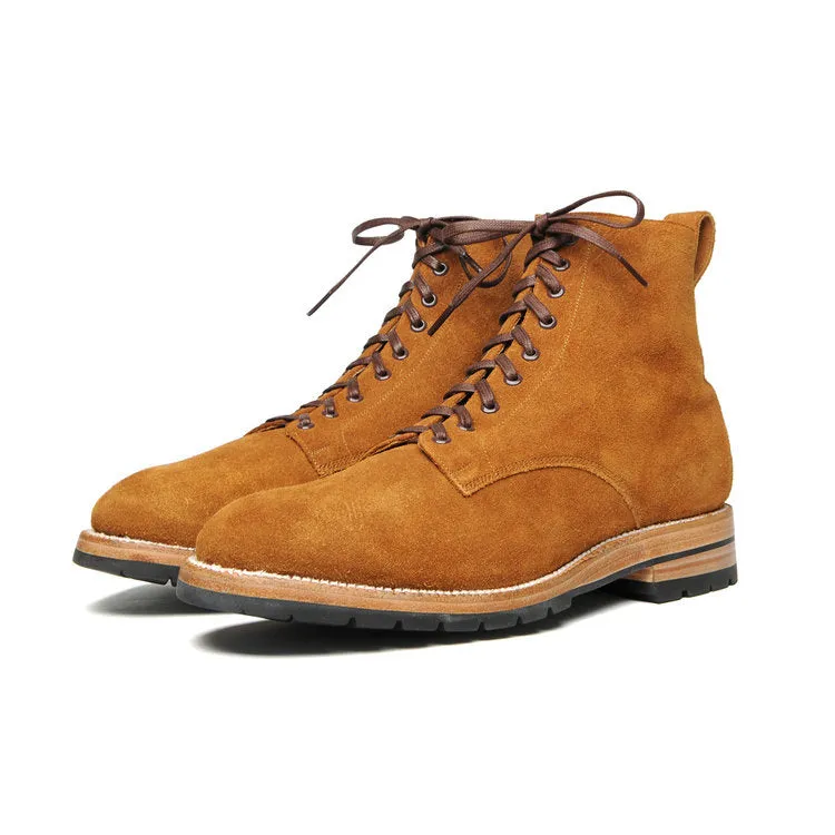 Eric Service Boot in Golden Brown Suede