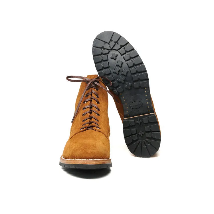 Eric Service Boot in Golden Brown Suede