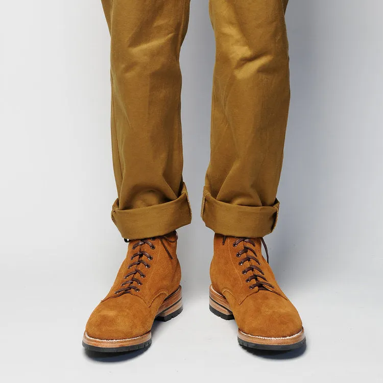 Eric Service Boot in Golden Brown Suede