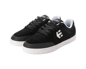 ETNIES MARANA MEN'S BLACK/WHITE/WHITE SKATE SHOES