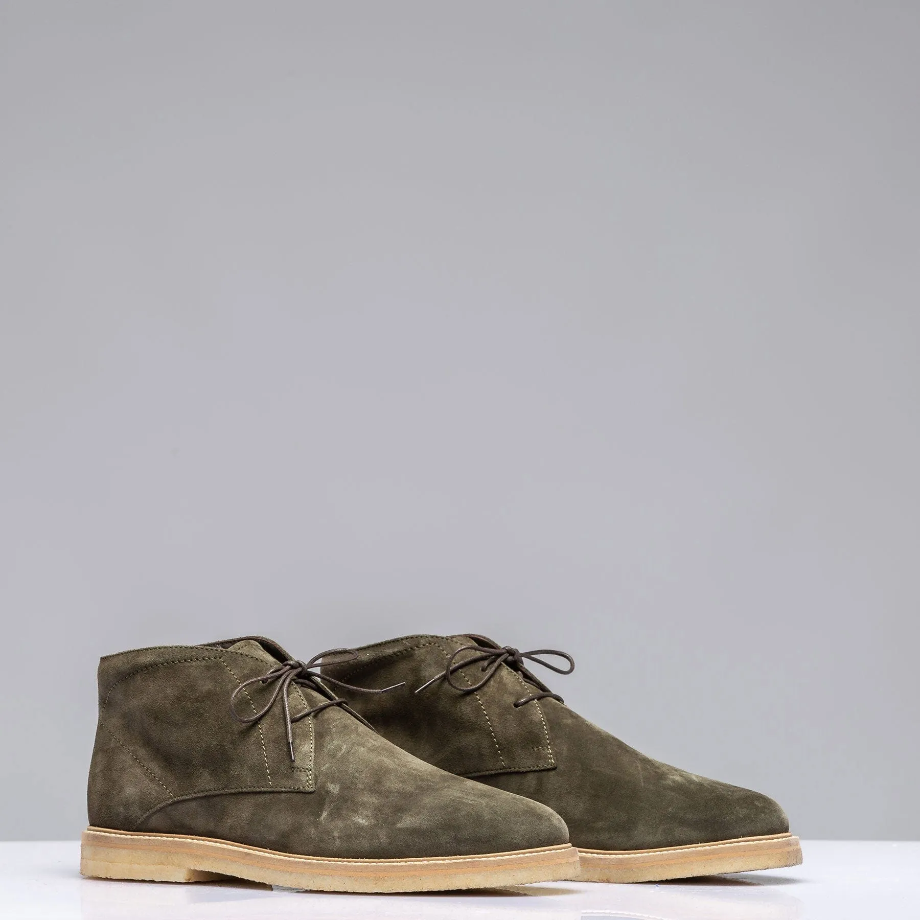 Everlast Suede Boots Olive