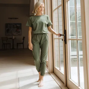 Everyday Jumpsuit, Sage