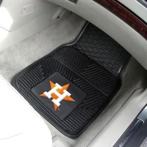 Fanmats Houston Astros Heavy Duty Car Mat Set - 2 Pieces