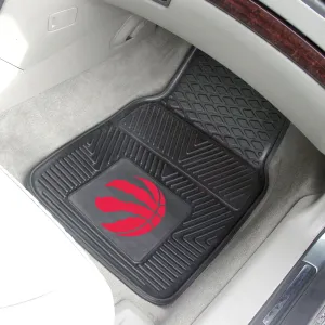 Fanmats Toronto Raptors Heavy Duty Car Mat Set - 2 Pieces