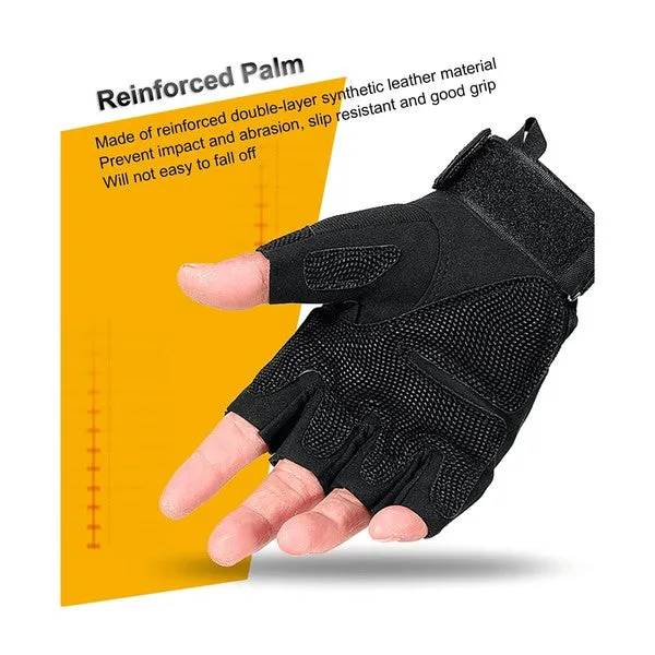 FINGERLESS WORKOUT GLOVES